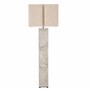 Casa Padrino Luxus Keramik Stehleuchte mit Lampenschirm Antik Wei� / Beige H. 165 cm