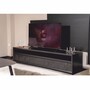 Casa Padrino Luxus TV Schrank mit 3 Schubladen Schwarz 226 cm - Wohnzimmer & Hotel M�bel