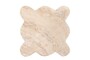 Casa Padrino Luxus Tablett 28 x 28 x H. 7,5 cm - Edles Tablett aus hochwertigem poliertem Onyx - Luxus Deko Accessoires
