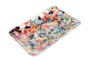 Casa Padrino Luxus Tablett Mehrfarbig 42 x 28 x H. 4 cm - Gro�es flaches Deko Tablett aus Kunstharz in transparenter Konfetti Optik - Luxus Deko Accessoires