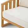 Casa Padrino Luxus Teakholz Garten Sessel Naturfarben - Teakholz Garten M�bel