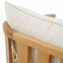 Casa Padrino Luxus Teakholz Garten Sessel Naturfarben - Teakholz Garten M�bel