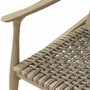 Casa Padrino Luxus Teakholz Garten Sofa Greige 180 cm - Teakholz Garten M�bel