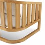 Casa Padrino Luxus Teakholz Garten Sofa Naturfarben 180 cm - Teakholz Garten M�bel