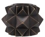 Casa Padrino Luxus Messing Teelichthalter Bronze  13 x H. 9 cm - Deko Accessoires
