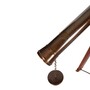 Casa Padrino Luxus Teleskop Messing / Braun 97 x 60 x H. 150 cm - Standteleskop auf Dreibein