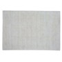 Casa Padrino Luxus Teppich Creme 280 x 360 cm - Unifarbener Viskose Teppich in Vintage Optik 