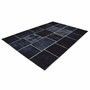 Casa Padrino Luxus Teppich Schwarz / Oliv 300 x 200 cm - Rechteckiger Wollteppich - Wohnzimmer Teppich - Hotel Teppich