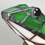Casa Padrino Luxus Tiffany LED Tischleuchte Frosch Gr�n - Tiffany Deko Leuchten