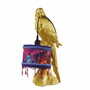 Casa Padrino Luxus Tischleuchte Papagei Gold / Bunt H. 61 cm - Luxus Leuchten