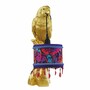 Casa Padrino Luxus Tischleuchte Papagei Gold / Bunt H. 61 cm - Luxus Leuchten