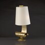 Casa Padrino Luxus Tischleuchte Antikgold  40 x H. 88 cm - Handgefertigte Tischleuchte aus Schmiedeeisen mit Voluten - Luxus Kollektion - Edel & Prunkvoll