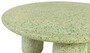 Casa Padrino Luxus Couchtisch Gr�n  80 x H. 40 cm - Runder Terrazzo Naturstein Wohnzimmertisch - Wohnzimmer M�bel - Naturstein M�bel - Luxus M�bel - Luxus Einrichtung