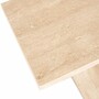 Casa Padrino Luxus Travertin Konsole Beige 140 cm - Luxus Naturstein M�bel