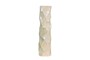 Casa Padrino Luxus Vase  14 x H. 55 cm - Hohe schlanke Vase Abstract aus Steingut mit Dekor in Pastellt�nen - Luxus Deko Accessoires