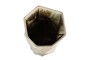 Casa Padrino Luxus Vase  14 x H. 55 cm - Hohe schlanke Vase Abstract aus Steingut mit Dekor in Pastellt�nen - Luxus Deko Accessoires