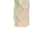 Casa Padrino Luxus Vase  14 x H. 55 cm - Hohe schlanke Vase Abstract aus Steingut mit Dekor in Pastellt�nen - Luxus Deko Accessoires
