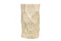 Casa Padrino Luxus Vase  20 x H. 33,5 cm - Bauchige Vase Abstract aus Steingut mit Dekor in Pastellt�nen - Luxus Deko Accessoires