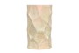 Casa Padrino Luxus Vase  20 x H. 33,5 cm - Bauchige Vase Abstract aus Steingut mit Dekor in Pastellt�nen - Luxus Deko Accessoires
