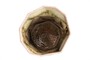 Casa Padrino Luxus Vase  20 x H. 33,5 cm - Bauchige Vase Abstract aus Steingut mit Dekor in Pastellt�nen - Luxus Deko Accessoires