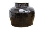 Casa Padrino Luxus Vase  24-33 x H. 24-29 cm - Bauchige Keramik Vase im Antik-Look - Luxus Deko Accessoires