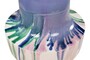 Casa Padrino Luxus Vase  37,5 x H. 47,5 cm - Gro�e Steingut Vase im frei gestalteten Freestyle Finish - Luxus Deko Accessoires