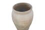 Casa Padrino Luxus Vase 48 x 48 x H. 61 cm - Gro�e Terrakotta Vase im rustikalen Antik-Look - Luxus Deko Accessoires