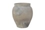 Casa Padrino Luxus Vase 50 x 50 x H. 61 cm - Gro�e Terrakotta Vase im rustikalen Antik-Look - Luxus Deko Accessoires