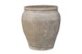 Casa Padrino Luxus Vase 52 x 52 x H. 59 cm - Gro�e Terrakotta Vase im rustikalen Antik-Look - Luxus Deko Accessoires