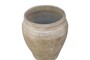 Casa Padrino Luxus Vase 52 x 52 x H. 59 cm - Gro�e Terrakotta Vase im rustikalen Antik-Look - Luxus Deko Accessoires