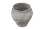 Casa Padrino Luxus Vase 54 x 54 x H. 58 cm - Gro�e Terrakotta Vase im rustikalen Antik-Look - Luxus Deko Accessoires