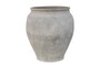 Casa Padrino Luxus Vase 54 x 54 x H. 62 cm - Gro�e Terrakotta Vase im rustikalen Antik-Look - Luxus Deko Accessoires