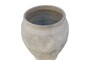 Casa Padrino Luxus Vase 54 x 54 x H. 62 cm - Gro�e Terrakotta Vase im rustikalen Antik-Look - Luxus Deko Accessoires
