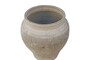 Casa Padrino Luxus Vase 55 x 55 x H. 59 cm - Gro�e Terrakotta Vase im rustikalen Antik-Look - Luxus Deko Accessoires