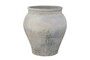 Casa Padrino Luxus Vase 56 x 56 x H. 60 cm - Gro�e Terrakotta Vase im rustikalen Antik-Look - Luxus Deko Accessoires
