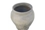 Casa Padrino Luxus Vase 56 x 56 x H. 60 cm - Gro�e Terrakotta Vase im rustikalen Antik-Look - Luxus Deko Accessoires