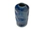 Casa Padrino Luxus Vase Blau  23,5 x H. 41,5 cm - Hohe runde Vase aus feinem Porzellan in kr�ftigem Blau - Luxus Deko Accessoires