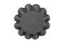 Casa Padrino Luxus Vase Braun  34-50 x H. 14-35,5 cm - Breite organisch geformte Deko Vase aus Steingut in Braun - Luxus Deko Accessoires