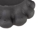 Casa Padrino Luxus Vase Braun  34-50 x H. 14-35,5 cm - Breite organisch geformte Deko Vase aus Steingut in Braun - Luxus Deko Accessoires