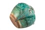 Casa Padrino Luxus Vase Gr�n  32 x H. 30 cm - Gro�e bauchige Deko Vase aus Steingut in Gr�n - Luxus Deko Accessoires