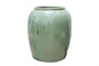 Casa Padrino Luxus Vase Gr�n  65-70 x H. 75-80 cm - Riesige Bodenvase in Jadegr�n im Antik-Look - Luxus Deko Accessoires