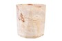 Casa Padrino Luxus Vase Mehrfarbig 14 x 14 x H. 16 cm - Vase und Weink�hler aus hochwertigem Sandstein - Luxus Deko Accessoires