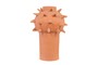 Casa Padrino Luxus Vase Naturfarben  37 x H. 46 cm - Gro�e bauchige Vase Herrison aus Terrakotta - Luxus Deko Accessoires