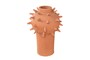 Casa Padrino Luxus Vase Naturfarben  37 x H. 46 cm - Gro�e bauchige Vase Herrison aus Terrakotta - Luxus Deko Accessoires