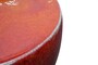 Casa Padrino Luxus Vase Orange  33 x H. 25,5 cm - Breite Deko Vase aus Steingut in kr�ftigem Orange - Luxus Deko Accessoires