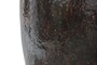 Casa Padrino Luxus Vase Schwarz  65-70 x H. 75-80 cm - Riesige schwarze Bodenvase im Antik-Look - Luxus Deko Accessoires