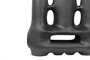 Casa Padrino Luxus Vase Schwarz 38,5 x 18 x H. 45 cm - Gro�e Keramik Vase der Linked Serie mit strukturierter Oberfl�che - Luxus Deko Accessoires