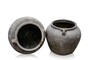 Casa Padrino Luxus Vase Terrakottafarben  25 x H. 23 cm - Kleine Terrakotta Vase im Antik Look - Luxus Deko Accessoires