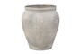 Casa Padrino Luxus Vase Terrakottafarben 52 x 52 x H. 59 cm - Gro�e Bodenvase aus Terrakotta im Stil alter Tongef��e - Luxus Deko Accessoires