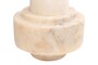Casa Padrino Luxus Vasen 3er Set  13 x H. 20 / 25 / 31 cm - Drei Vasen aus hochwertigem mattem Onyx - Luxus Deko Accessoires
